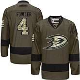 Glued Anaheim Ducks #4 Cam Fowler Green Salute to Service NHL Jersey,baseball caps,new era cap wholesale,wholesale hats